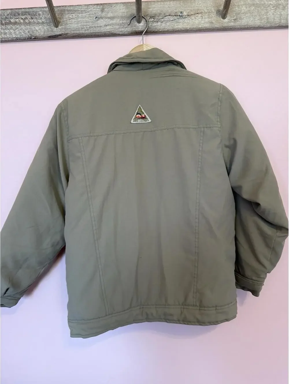 Vintage 90s Y2k Sesame Street Puffer Coat Large Boys Size 12
